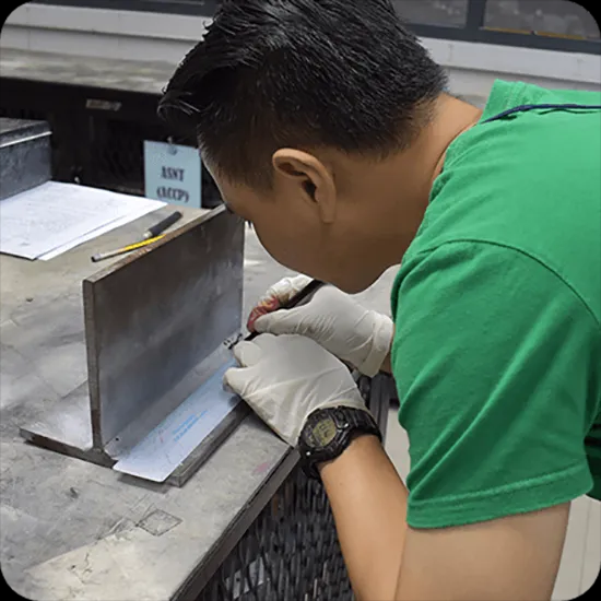 Penetrate Inspection