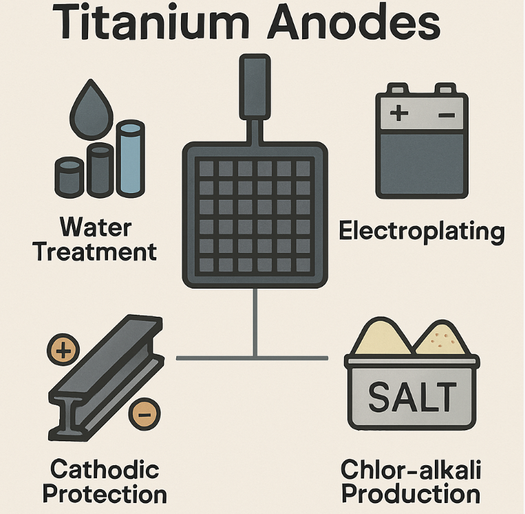 Advantages of Platinized Titanium Anodes in Electrochemistry