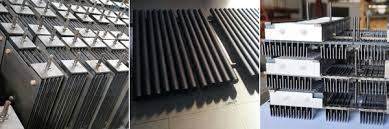 Titanium anodes in various industrial applications