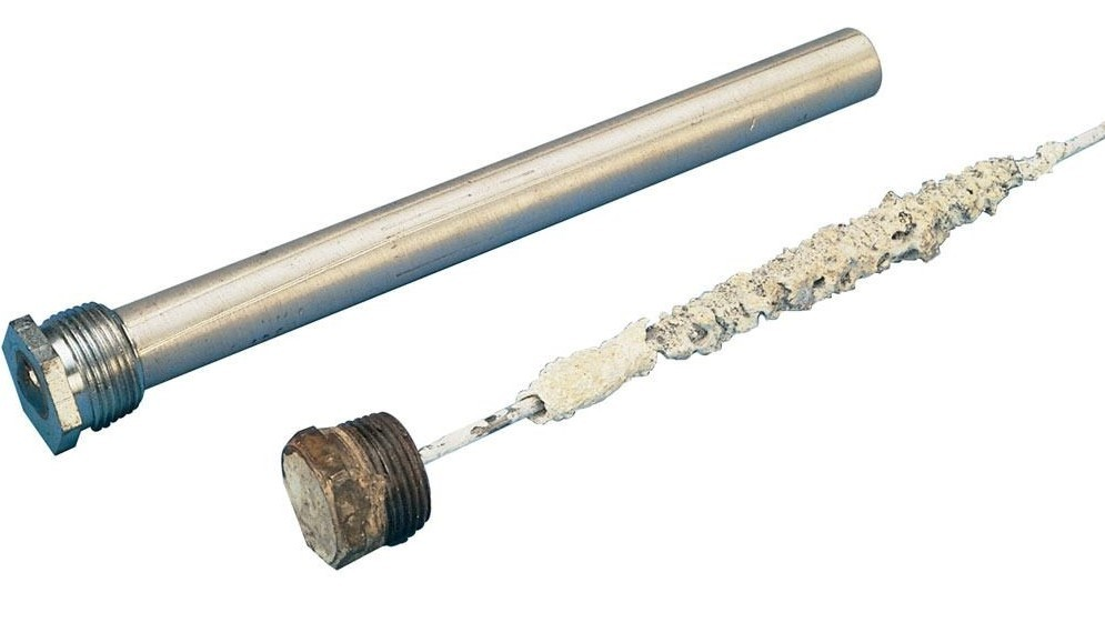 Traditional Sacrificial Anode Rod