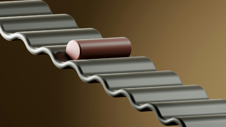 Illustration of paramagnetism in titanium