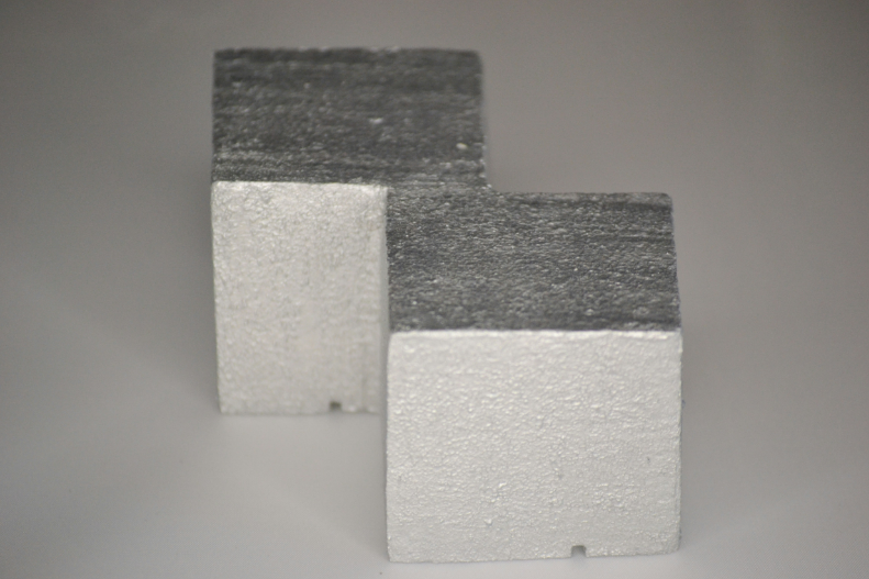 Diagram showing titanium alloy structure