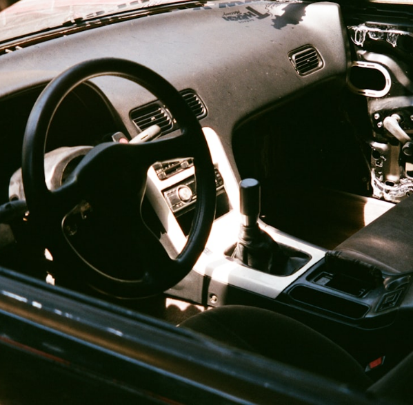 Modern car with titanium parts