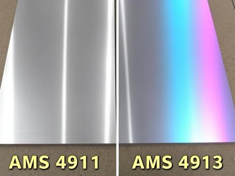 AMS 4911 vs AMS 4913: Titanium Sheet Comparison