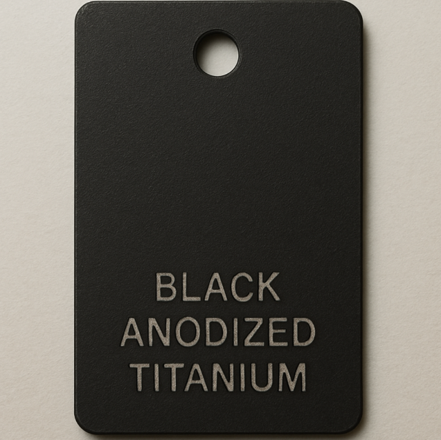 The Ultimate Guide to ​Black Anodized Titanium