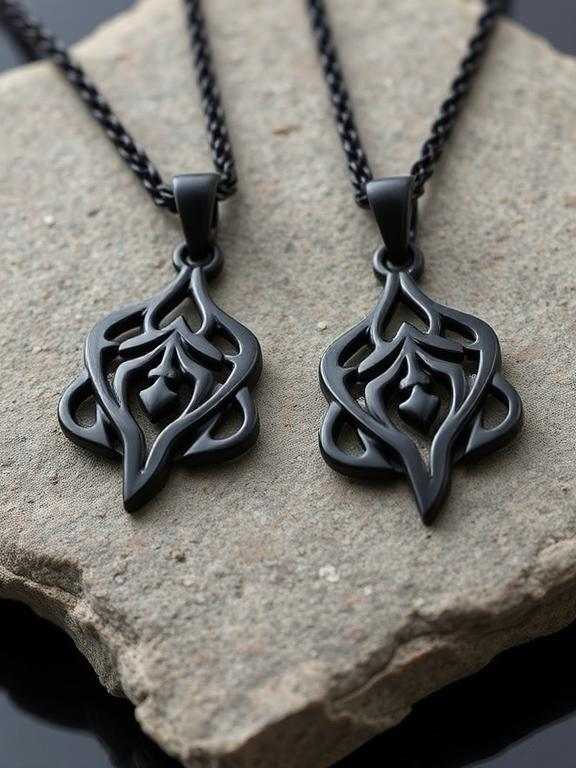 Black Anodized Titanium Jewelry