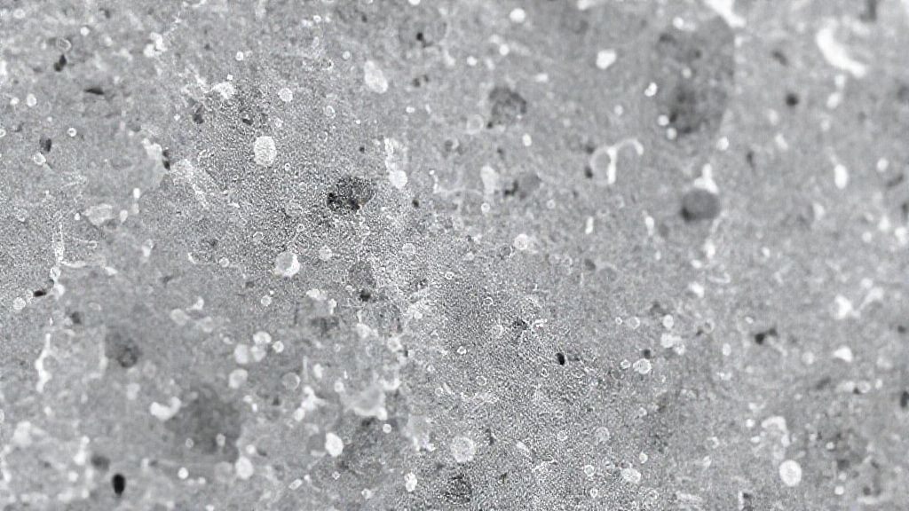 Microscopic view of commercially pure titanium's grain structure, illustrating its metallurgical characteristics
