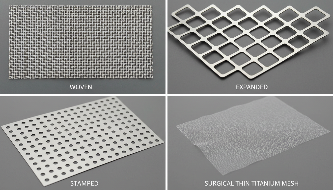 Types of Titanium Mesh