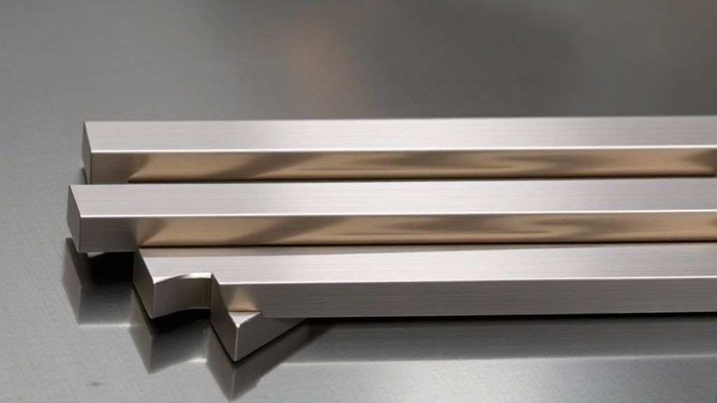 Precision engineered industrial titanium bars