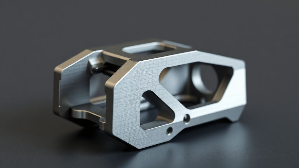 Complex 3D printed titanium part
