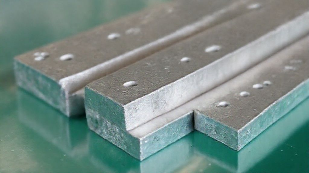 Different types of sacrificial anodes made from zinc, magnesium, and aluminum Different types of sacrificial anodes made from zinc, magnesium, and aluminum