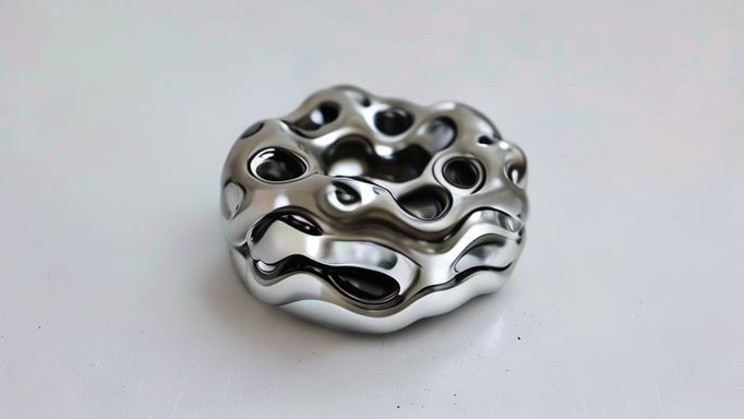 Biocompatible anodized titanium medical implant