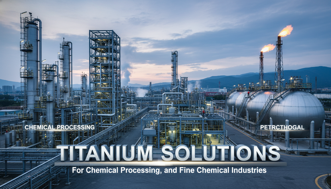Titanium Solutions for Chemical Processing, Petrochemical, and Fine Chemical Industries