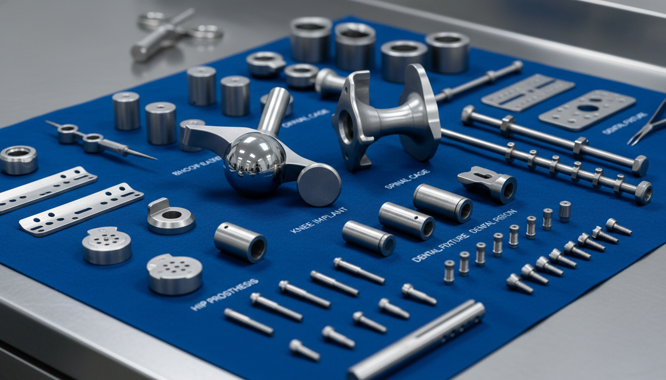 Medical Grade Titanium for Surgical Implants and Devices