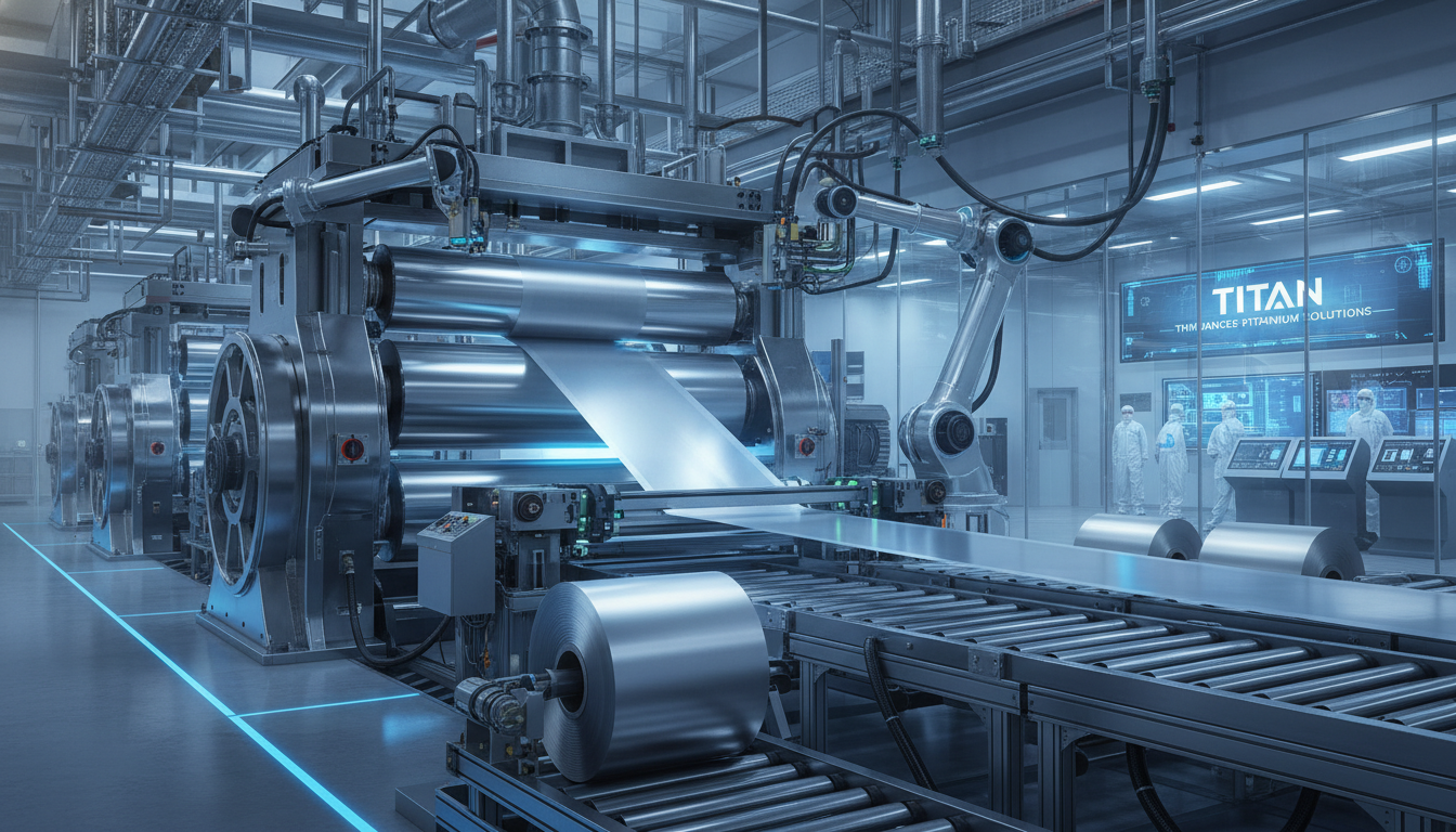 Thin Titanium Sheet & Foil Manufacturer