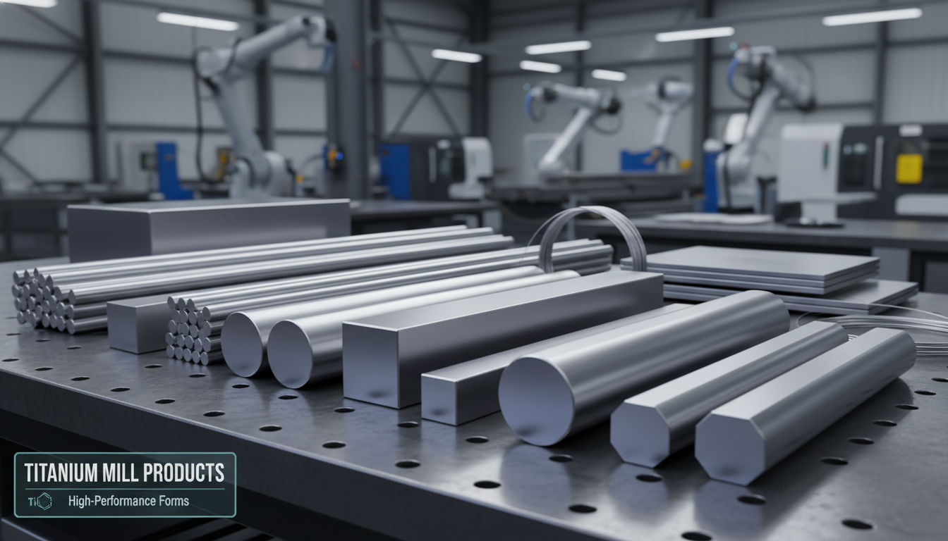 Titanium Mill Products: High-Performance Forms