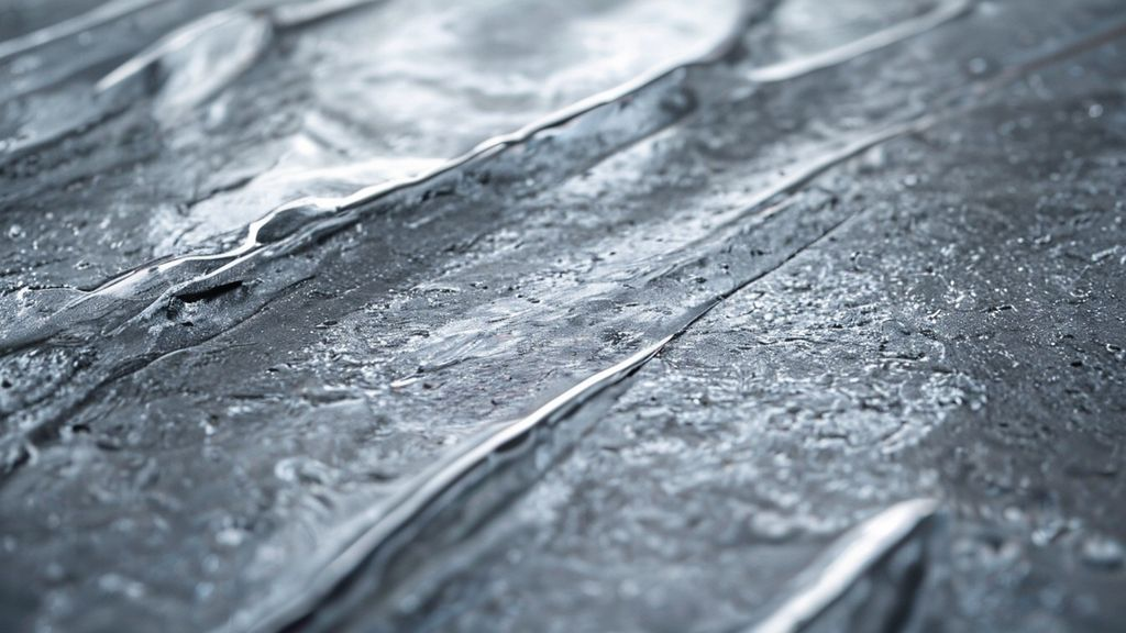 Titanium surface being cleaned before anodizing