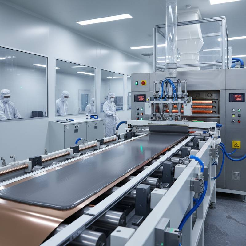 Anode coating process Anode coating process