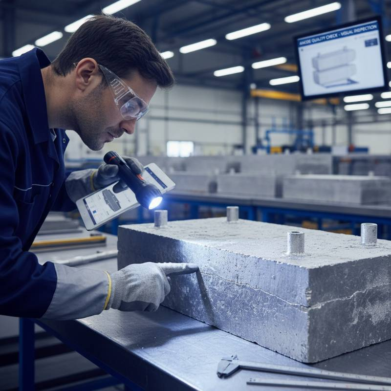 Anode quality check Anode quality check