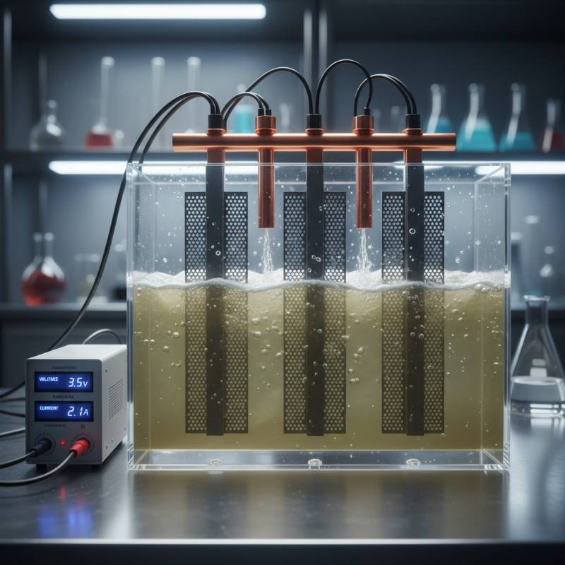 Optimizing Wastewater Treatment: The Power of Titanium Anodes in Electrolysis