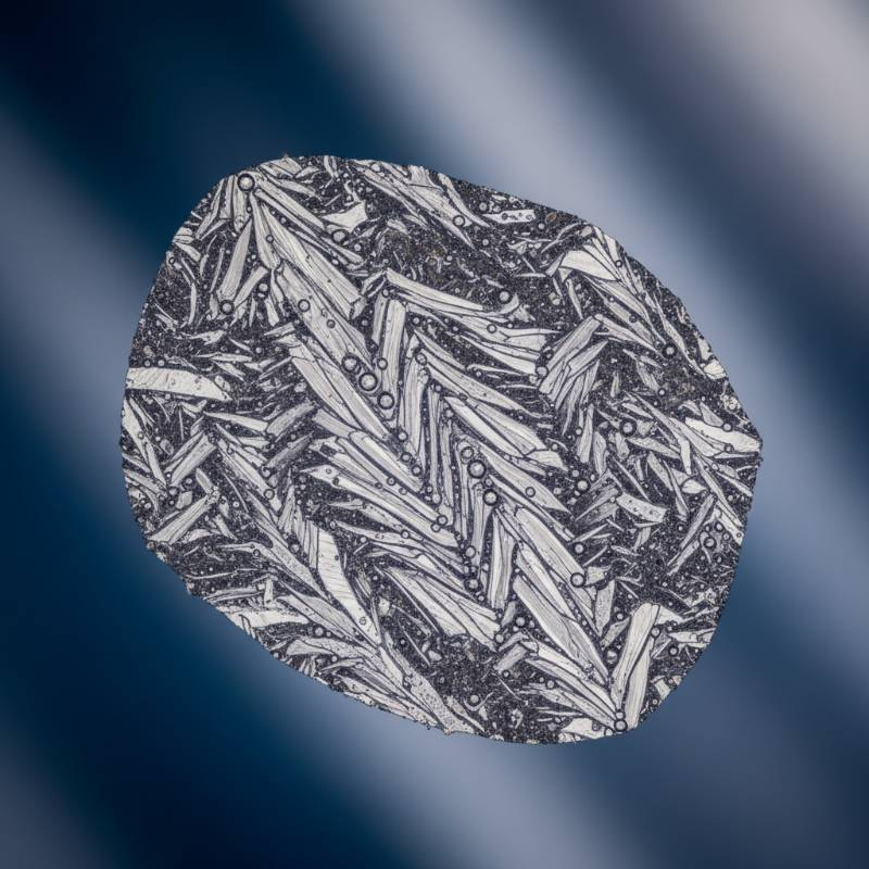 Marine titanium microstructure