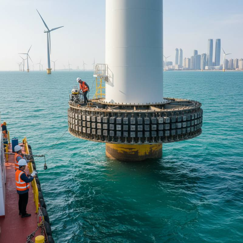 Offshore wind turbine foundation corrosion protection