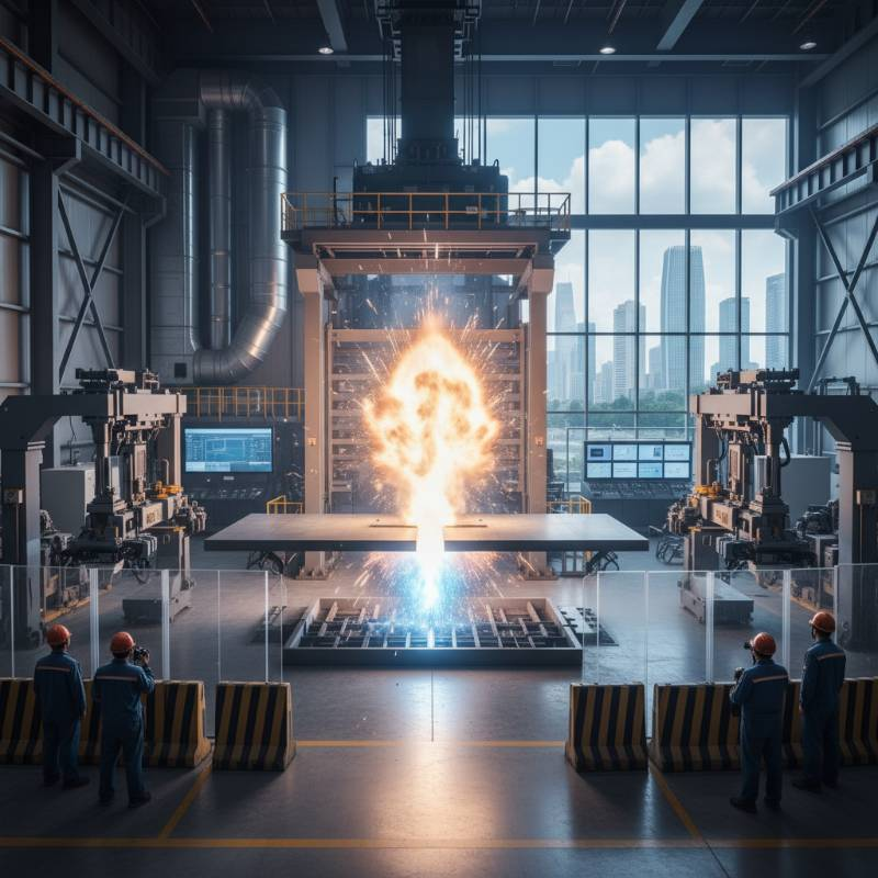 Industrial explosive bonding process Industrial explosive bonding process