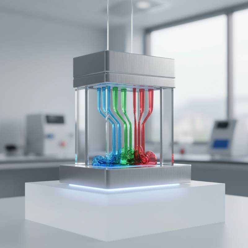 HPLC system microfluidics