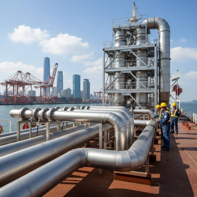 Optimizing Marine Compliance: The ROI of Titanium Tubing for Scrubbers and BWTS