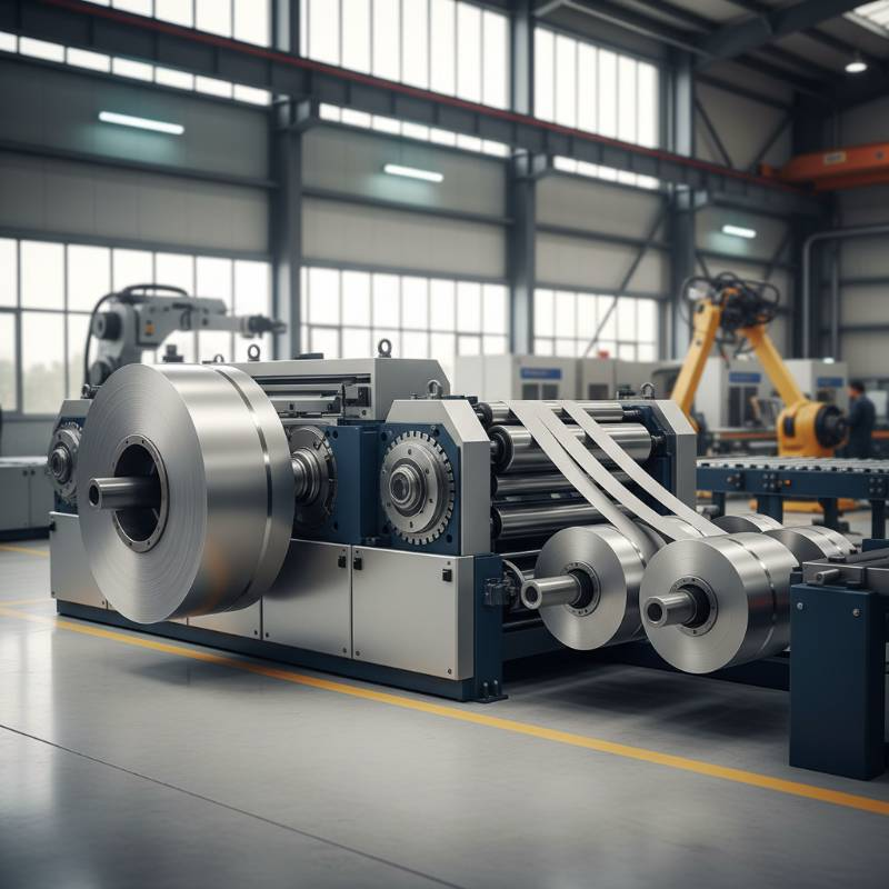 Precision Titanium Coil Slitting & Automated Stamping Services