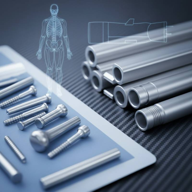 ASTM F136 vs. AMS 4928: A Technical Guide to Selecting Medical and Aerospace Titanium