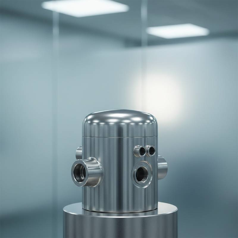 Deep drawn titanium medical housing