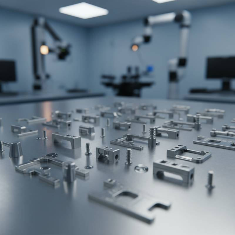 Micro-stamped titanium medical parts