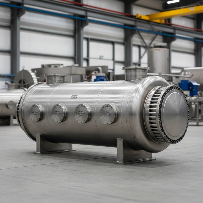 High-Performance Titanium Shell and Tube Heat Exchangers