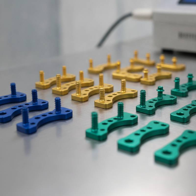 Type 3 Titanium Anodizing for Surgical Instruments