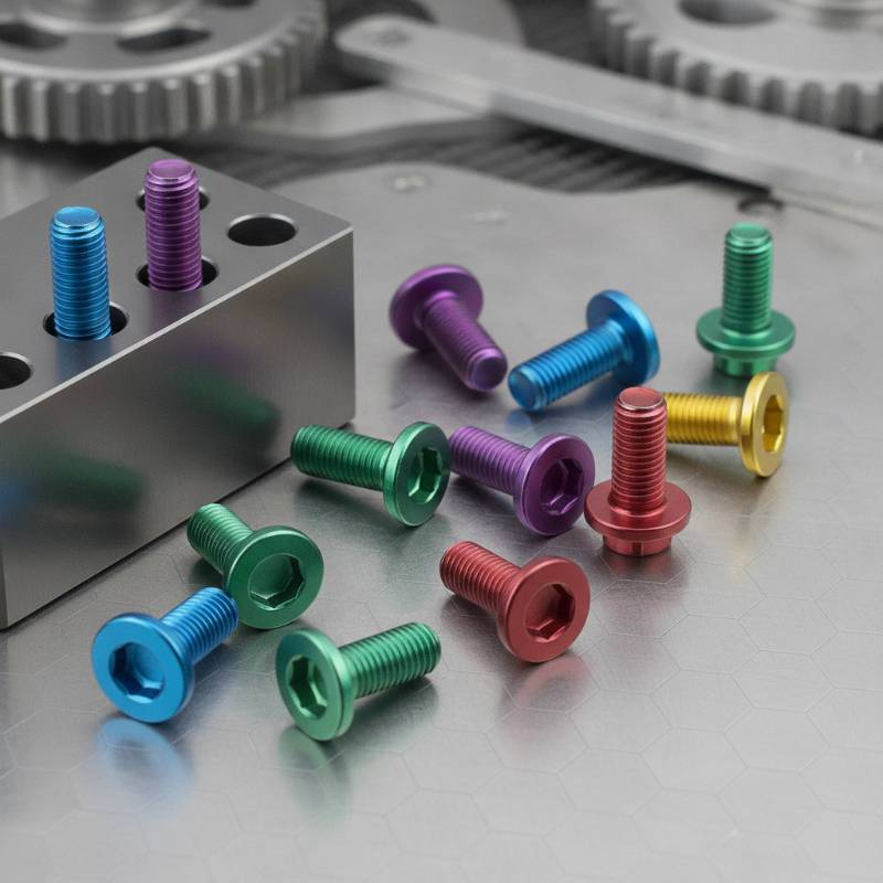 Anodized Titanium Fasteners: Precision Engineering Guide