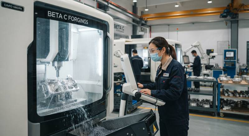 CNC Machining Process Video for Beta C Forgings CNC Machining Process Video for Beta C Forgings