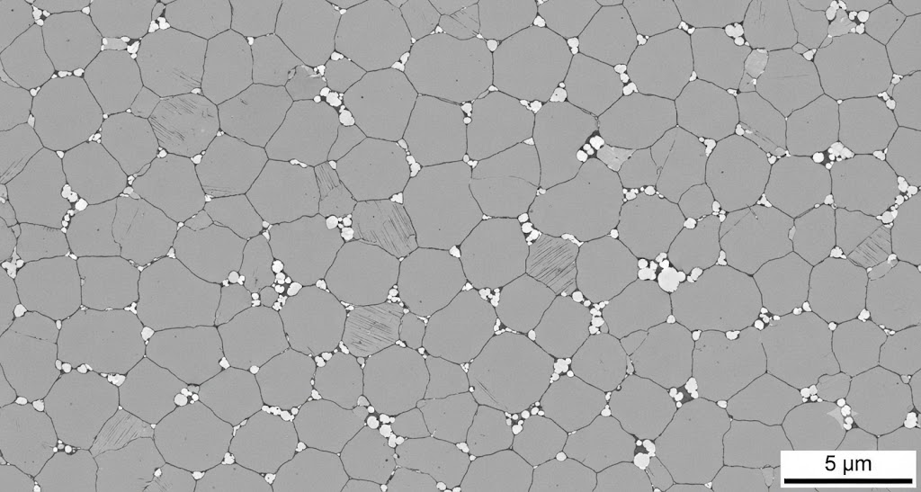High-Resolution Microstructure Image of Ti-3Al-2.5V