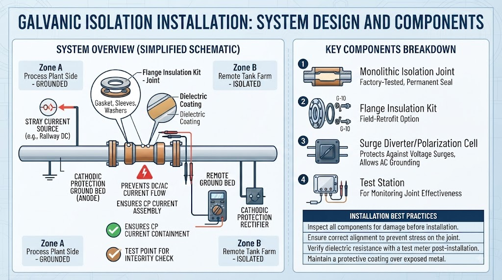 Galvanic Isolation Installation Diagram Galvanic Isolation Installation Diagram