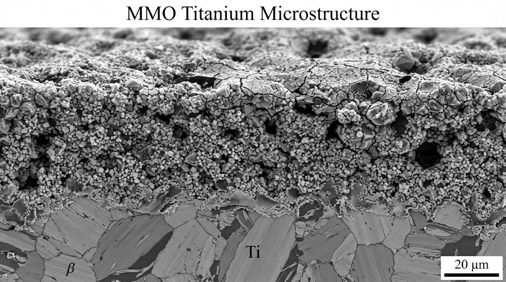 MMO Titanium Microstructure