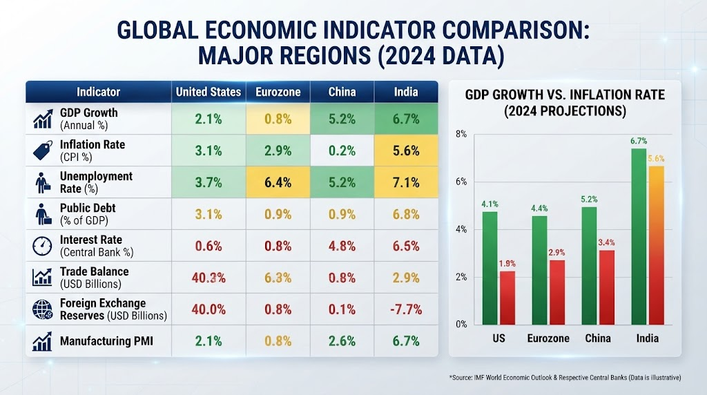 Economic Comparison Chart