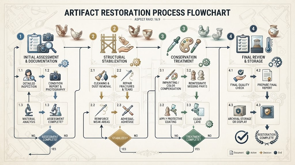 Restoration Process Flowchart