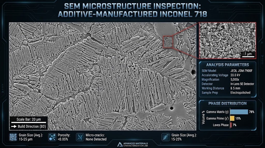 SEM Microstructure Inspection