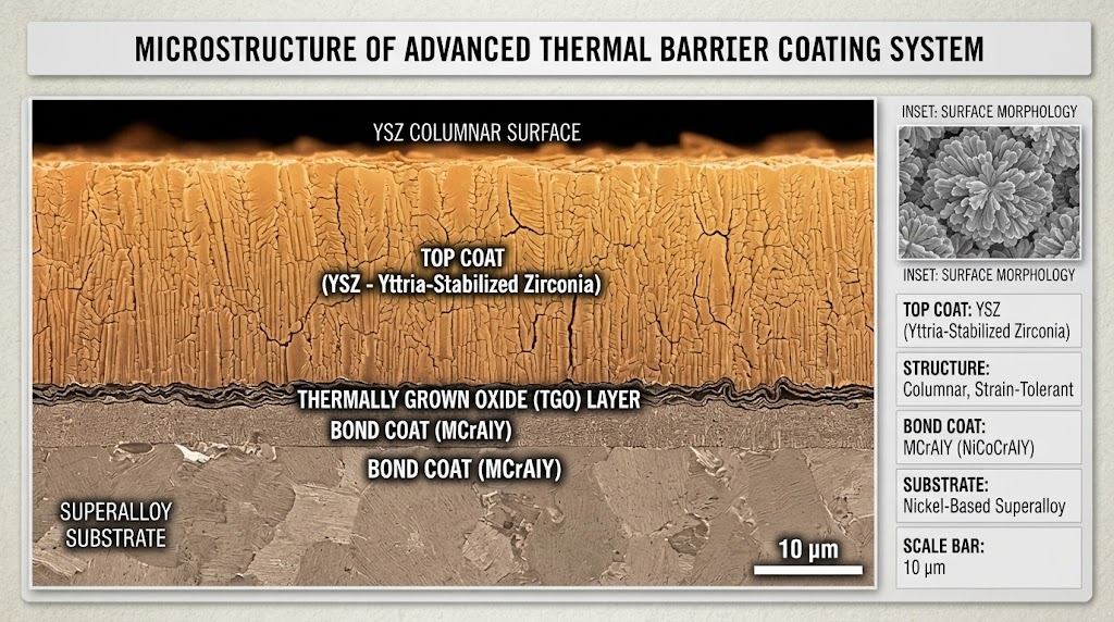 SEM Coating Microstructure