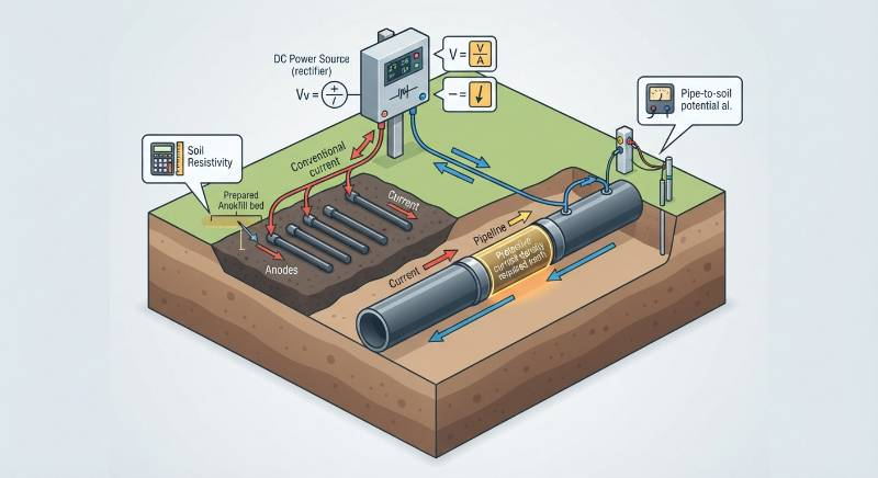 Cathodic Protection Calculation Diagram Cathodic Protection Calculation Diagram
