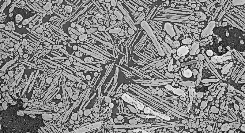 Titanium Microstructure SEM Alpha Beta Grain
