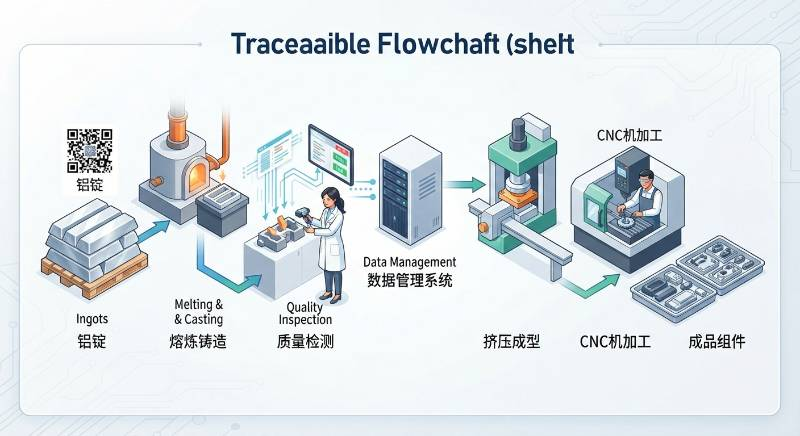 Traceability Ingot to Component Flowchart