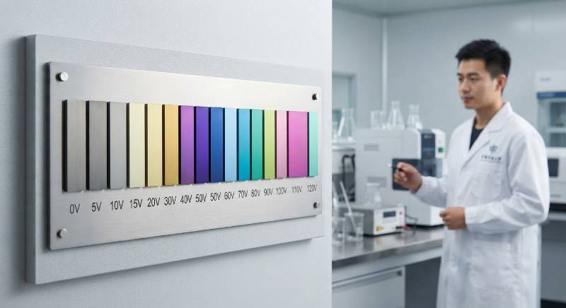 Titanium Anodizing Colors: Voltage Chart & Technical Guide