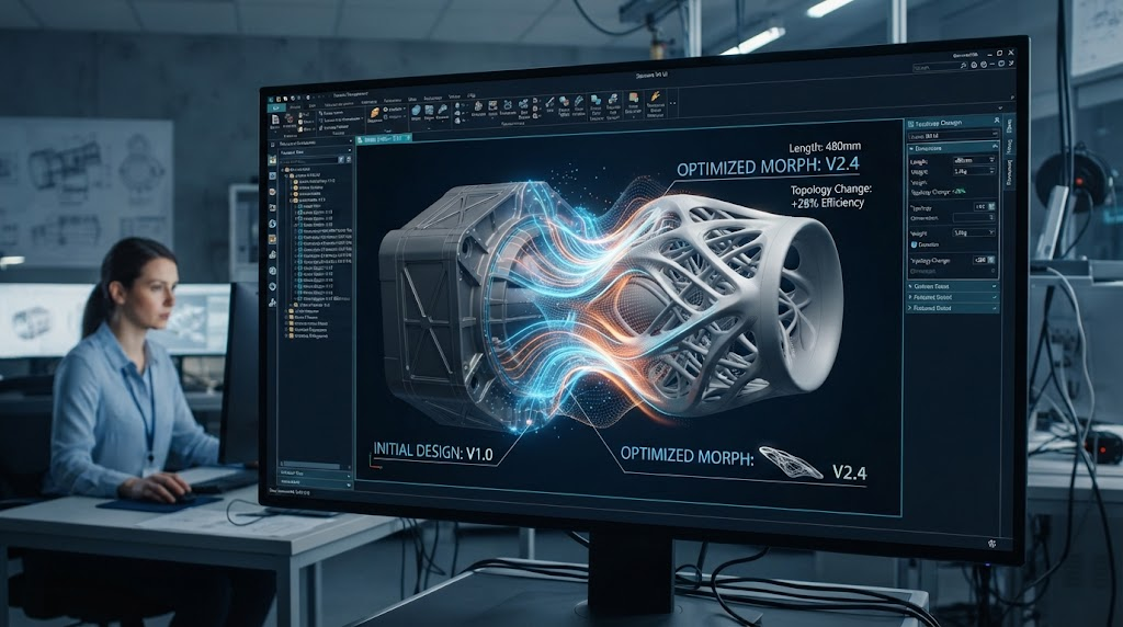 Die morphing CAD