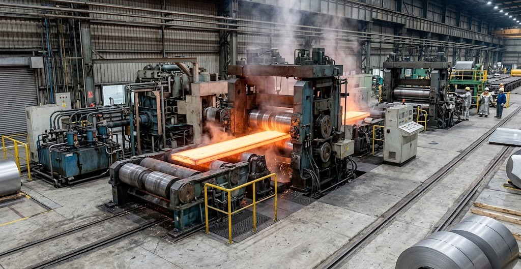 Titanium rolling mill